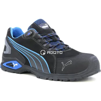 Pracovní obuv PUMA Safety Rio Black Low S3L pánská pracovní obuv černá 41