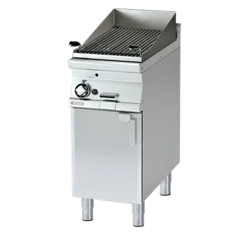 Sporák Lávový gril plynový 38x52 s podestavbou | RM - CW-74G