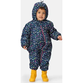 Set dětského termoprádla Dětská zimní kombinéza Dare2b BAMBINO II tmavě modrá 6-12m