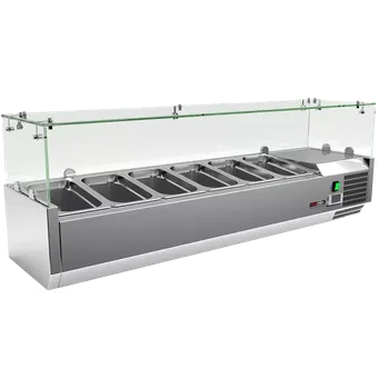 Pec na pizzu REDFOX MCH 4120 VITRÍNA CHLADÍCÍ STOLNÍ