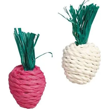 Sisalová ředkvička TRIXIE pro hlodavce 8cm (2ks)