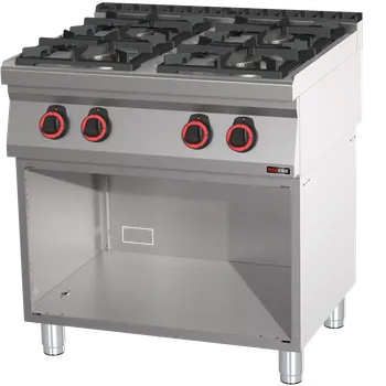 Sporák Sporák plynový 4x hořák ECO s podestavbou | REDFOX - SPB 70/80 G