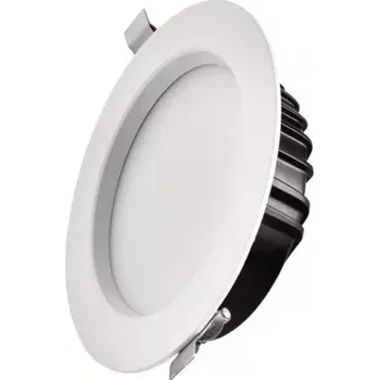 LED panel Ledshopik LED downlight PROFI vestavný | 32W | Ø220mm | kruhový | IP54 | - DENNÍ BÍLÁ - 4000K