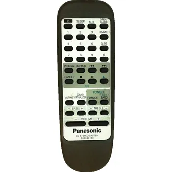 Dálkový ovladač PANASONIC EUR648100 - kompatibilní značkový dálkový ovladač General