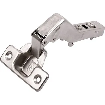 Nábytkové kování StrongHinges S3 závěs klip úhlový 45°, s tlumením, excentr, vrut (StrongHinges S3 závěs klip úhlový 45°, s tlumením, excentr, vrut)