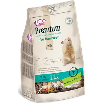 Krmivo pro hlodavce LOLO PETS Premium pro křečky 900g