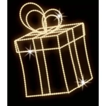 Vánoční světelný řetěz Polamp POL-1108 - 2D dekorace - Dárek - 150 x 130 cm