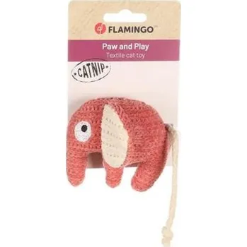 Hračka pro kočku Flamingo Hračka pro kočky Slon 9cm