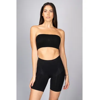 Dámské stahovací prádlo Kalhotky stahovací nohavičkové bezešvé Short Silhouette Intimidea Barva: Černá, Velikost: S/M