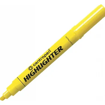 Zvýrazňovač Zvýrazňovač Centropen 8552 žlutý