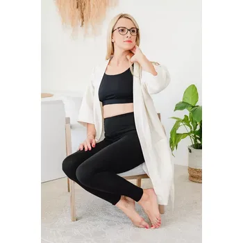 Podprsenka Dámská bavlněná podprsenka BASIC černá - POBABLS