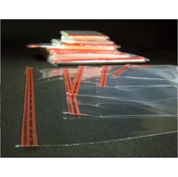 Potravinová fólie Celofánový sáček s klopou (krycí proužek) 35 x 50 cm, 100 ks