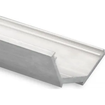 LED páska Galaxy Profiles NL10 LED rohový profil 200 cm eloxovaný, LED pásek max. 10 mm