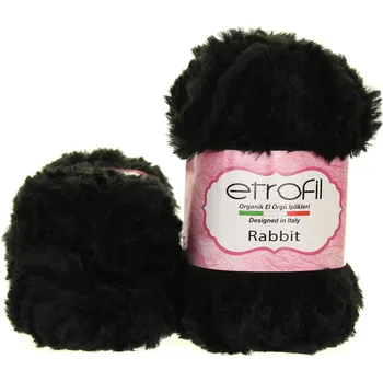 Příze Etrofil Rabbit černá 70906