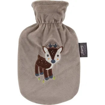 Termofor Fashy L76381 malý dětský plyšový termofor Srnek 0,8L