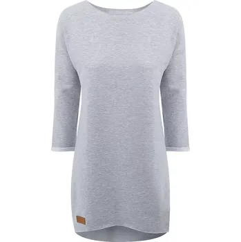 Dámské šaty Dámské teplákové mikino-šaty DRESSY šedé - ČESKÁ VÝROBA - MDRGRL