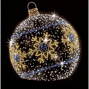 Vánoční osvětlení Polamp POL-1912 - 3D dekorace - Baňka - Ø490cm