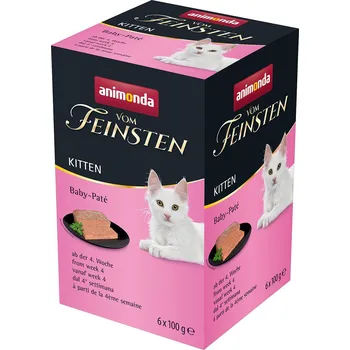 Krmivo pro kočku Animonda Vom Feinsten Kitten Baby paštika 6x100g