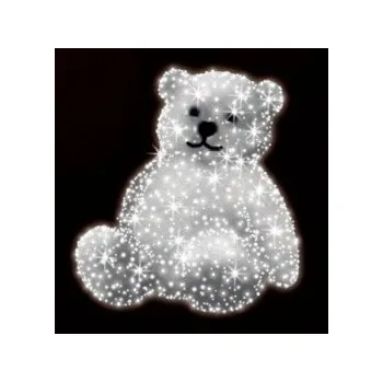 Vánoční osvětlení Polamp POL-0949M-G - 3D dekorace - Medvěd - 225 x 180 cm