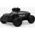 RC model auta Turbo Racing RC Off-Road Police Car C82 RTR 1:76 černý