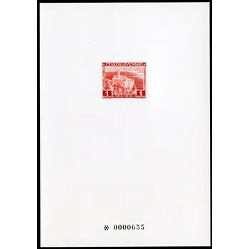 Poštovní známka Česká pošta (2021) PT 40 - Hluboká - příloha Monografie č. 24 - Perfiny