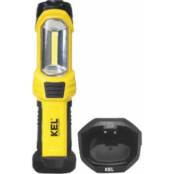 Svítilna Plastrol Svítilna akumulační 3.7V 2000mAh-Li, přenosná, 3W, dokovací stanice, COB LED/1 LED