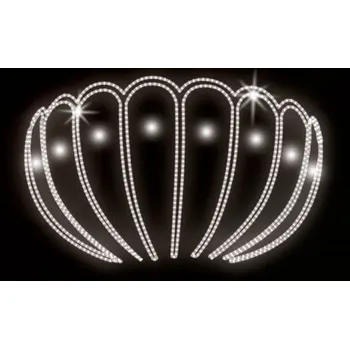 Vánoční světelný řetěz Polamp POL-0722 - 3D dekorace - Ozdoba sloupů - 80 x 160 cm