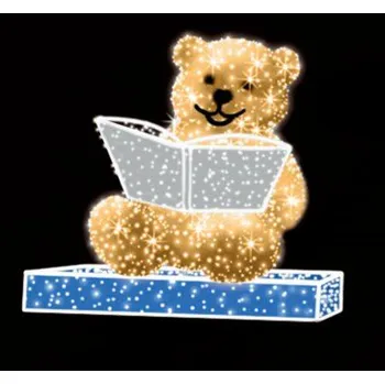 Vánoční osvětlení Polamp POL-0984M-G - 3D dekorace - Medvěd - Ø250cm