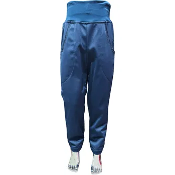 Chlapecké kalhoty Dětské kalhoty softshellové zateplené pružné tmavě modré Elegantbaby