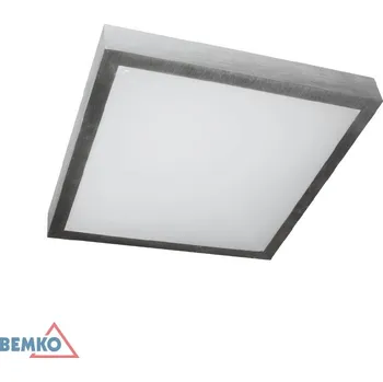 Osvětlení Bemko Plafoniera TOFIR PHS 2x20W E27 IP44 32x32 PC+AL čtverec