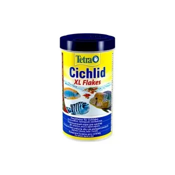 Krmivo pro rybičky Tetra Cichlid vločky XL 500ml