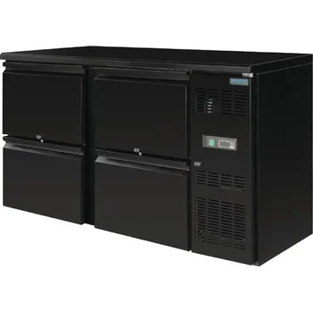 Lednice Polar barový chladicí stůl - 4 zásuvky