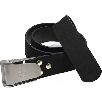 Opasek Freedivingový gumový opasek Cressi Quick-release - černá