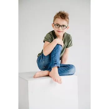 Chlapecké tričko Dětské tričko BASIC khaki - 1733/146