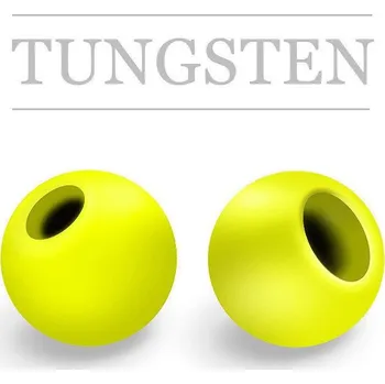 Knápek Kulička wolframová REGULAR Fluo Yellow 2mm