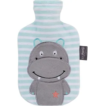 Termofor Fashy L7636634 malý dětský termofor Hrošík 0,8L