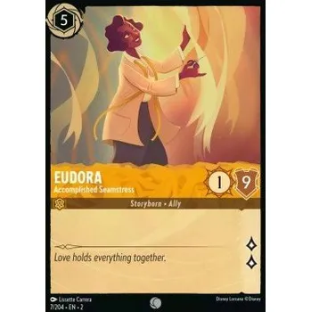 Karetní hra ROF 007/204 Eudora - Accomplished Seamstress - Rise of the Floodborn Verze: HOLO