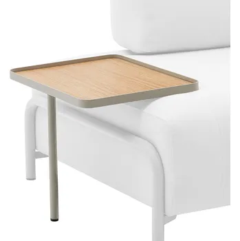 Toaletní stolek Velký dubový odkládací stolek Kave Home Compo 54 x 40 cm