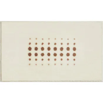 Koupelnová předložka GRUND SIRIA - Koupelnová předložka přírodní Rozměr: 60x100 cm