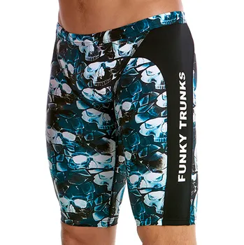 Chlapecké plavky FUNKY TRUNKS Bone Head Mens and Boys Training Jammers velikost: 128