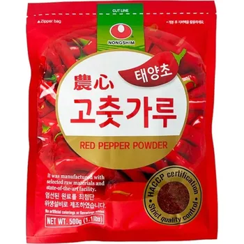 Koření Nongshim Gochugaru chilli vločky na kimchi