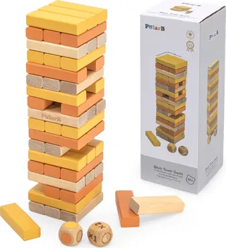 Desková hra VIGA PolarB dřevěná věž