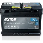 Exide EA770 Premium 12V 77Ah 760A