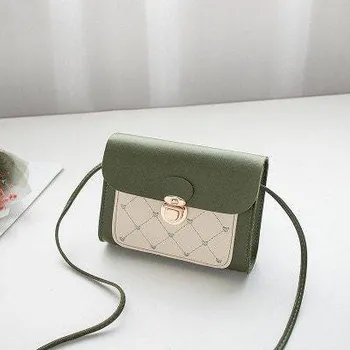 Kabelka Kabelka přes rameno, styl psaníčko - více barev - Tmavě zelená