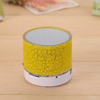 Bluetooth reproduktor Bluetooth reproduktor | mini bluetooth speaker - svítící - Žlutá