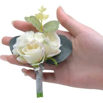 Svatební dekorace Kytice pro svědkyni | svatební kytice z umělých květin - V 5