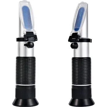 Sada refraktometrů cukr 32 °Bx brix + alkohol 80% vol., kvas, pálenka, pěstitelské pálení, bez pouzdra