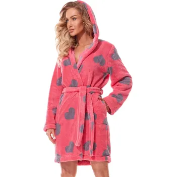 Dámské oblečení Dámský župan Futura amarant L&L