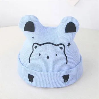 Čepice Dětská čepice | čepice pro batolata s oušky - A09,Univerzální