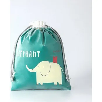 Školní sáček Vak na boty | sáček na boty - Slon,31 x 39 cm